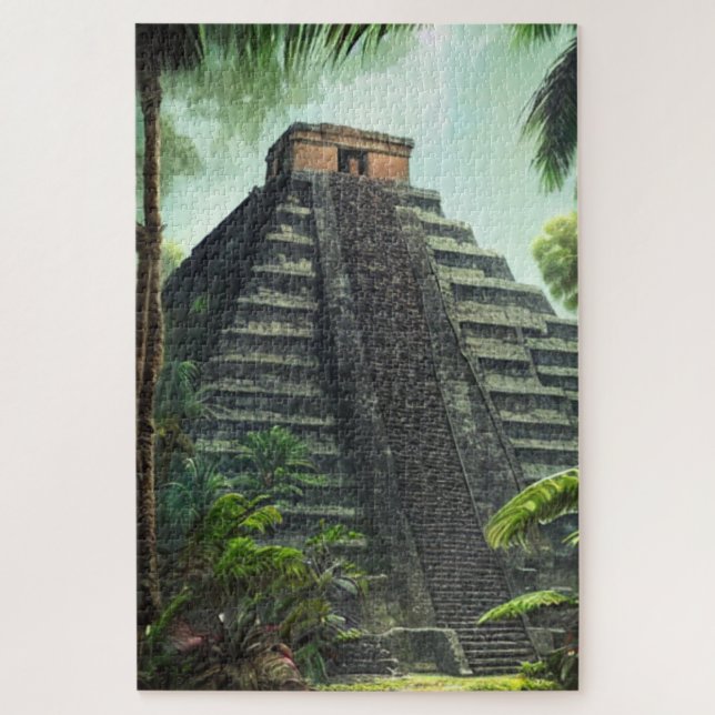 Puzzle du temple maya (Vertical)