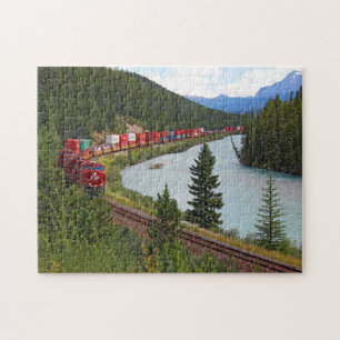 Puzzle du train de courbe de Morant