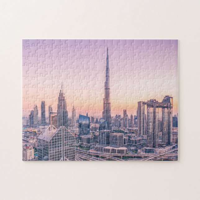Puzzle Dubaï Émirats arabes unis Asie Burj Khalifa (Horizontal)