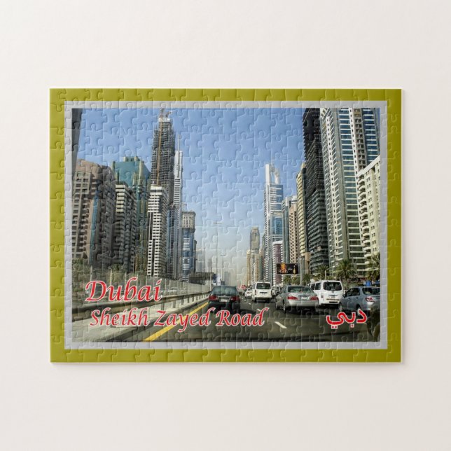 Puzzle Dubaï - Sheikh Zayed Road - (Horizontal)