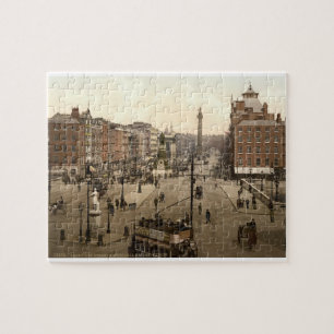Puzzle Dublin Irlande début des années 1900 scène de rue