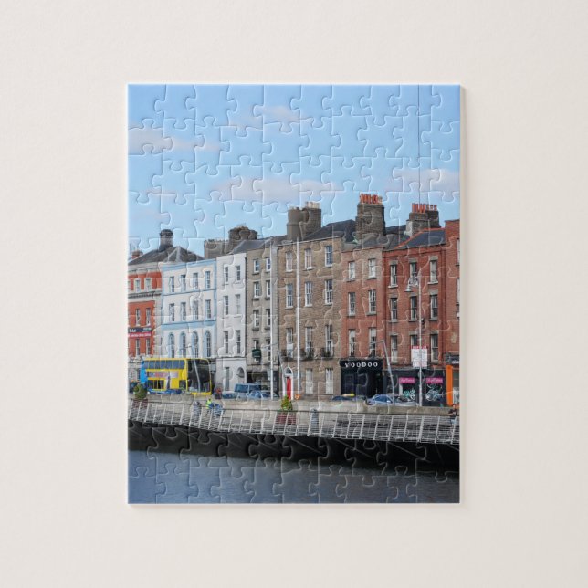 Puzzle Dublin sur la Liffey (Vertical)