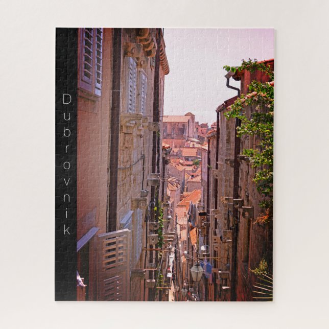 Puzzle Dubrovnik à l'intérieur des murs de la vieille vil (Vertical)