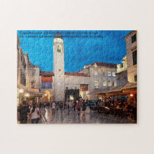 Puzzle Dubrovnik Vieille ville Croatie