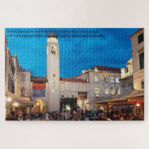 Puzzle Dubrovnik Vieille ville Croatie Grande