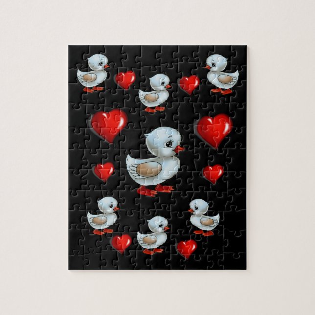 Puzzle Duck Jigsaw (Vertical)