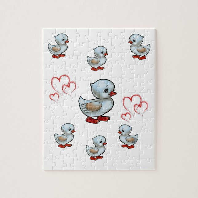 Puzzle Duck Jigsaw (Vertical)