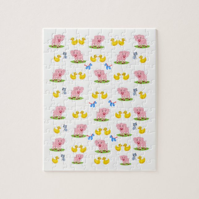 Puzzle Duck Jigsaw (Vertical)