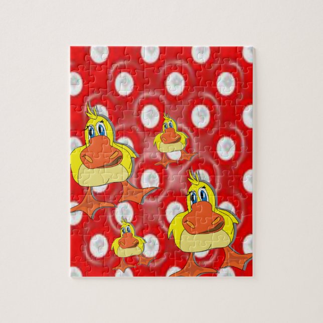 Puzzle Duck Jigsaw (Vertical)