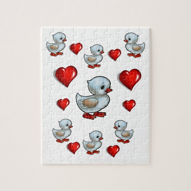 Puzzle Duck Jigsaw (Vertical)