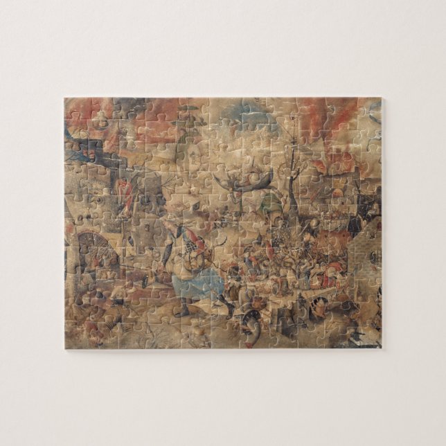 Puzzle Dulle Griet (Mad Meg) par Pieter Bruegel (Horizontal)