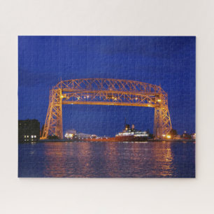 Puzzle Duluth Aerial Lift Bridge & John G. Munson