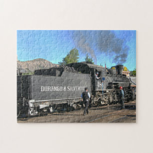 Puzzle Durango Locomotive Colorado.