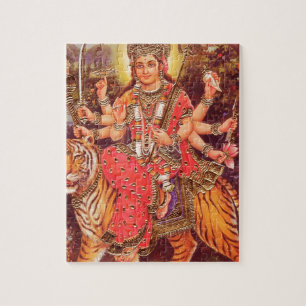 PUZZLE DURGA ET LE TIGRE
