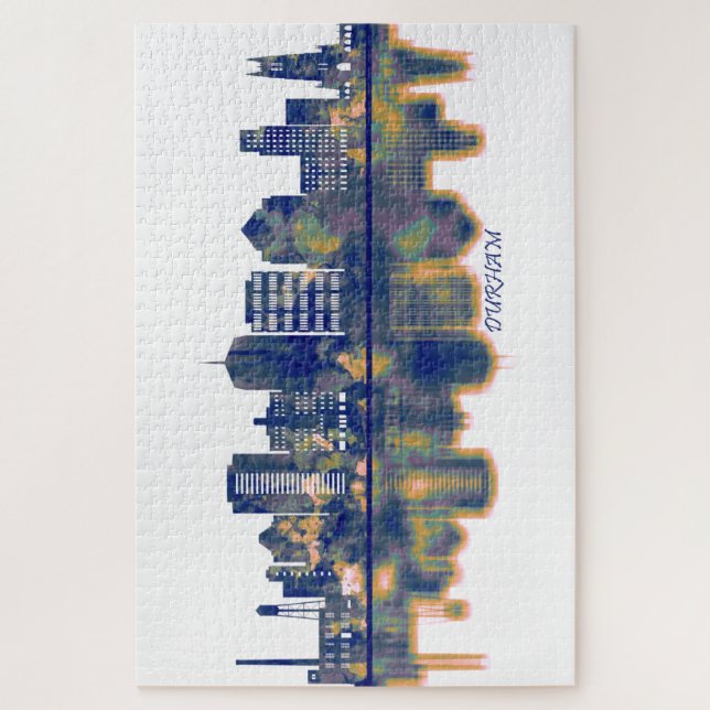 Puzzle Durham Skyline (Vertical)