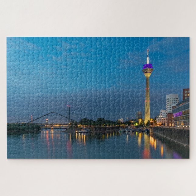 Puzzle Dusseldorf Allemagne (Horizontal)