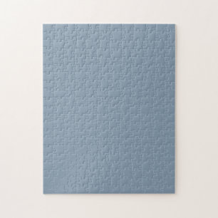 Puzzle Dusty Blue Solid Color