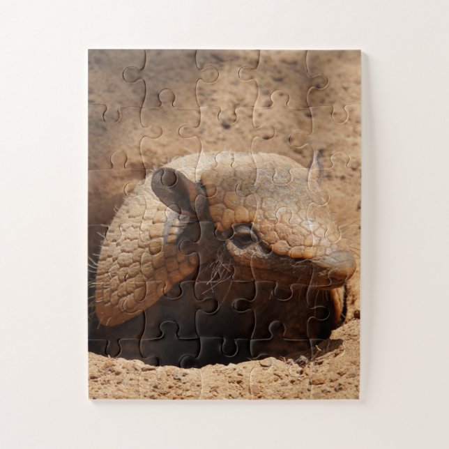 Puzzle Dwarf Armadillo Dit Bonjour (Vertical)