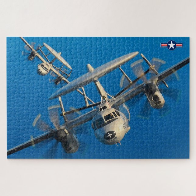Puzzle E-2C HAWKEYE (20x30 pouces) (Horizontal)