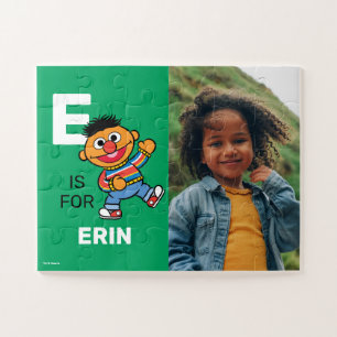 Puzzle E personnalisée est pour Ernie Photo