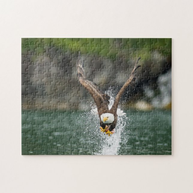 Puzzle Eagle chauve le grand crochet (Horizontal)