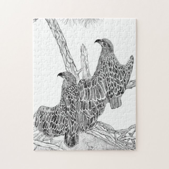 PUZZLE EAGLE HARRIET + M MAISON FORT DEVENIR UN GRAND AVI (Vertical)
