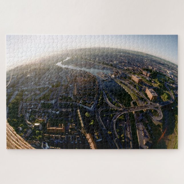Puzzle Early Morning Over Bristol. (Horizontal)