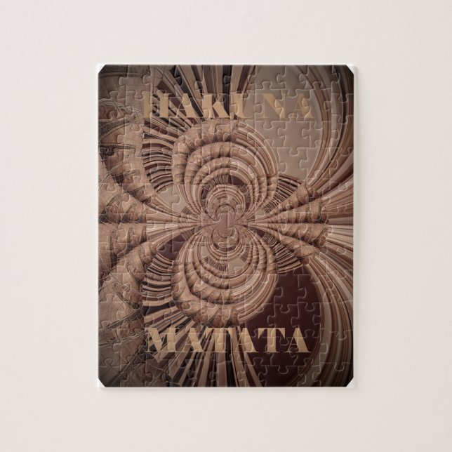 Puzzle Earthy Hakuna Matata (Vertical)