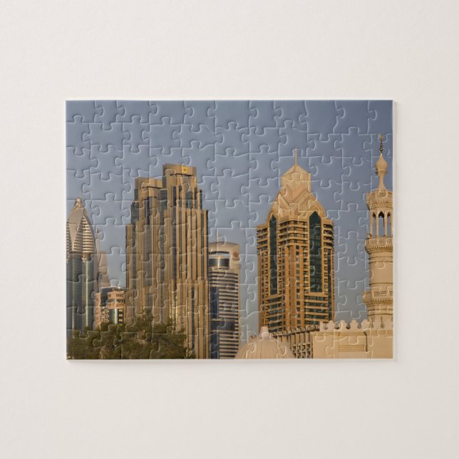 Puzzle EAU, Dubaï. Minaret de mosquée à Al Wasl, avec (Horizontal)