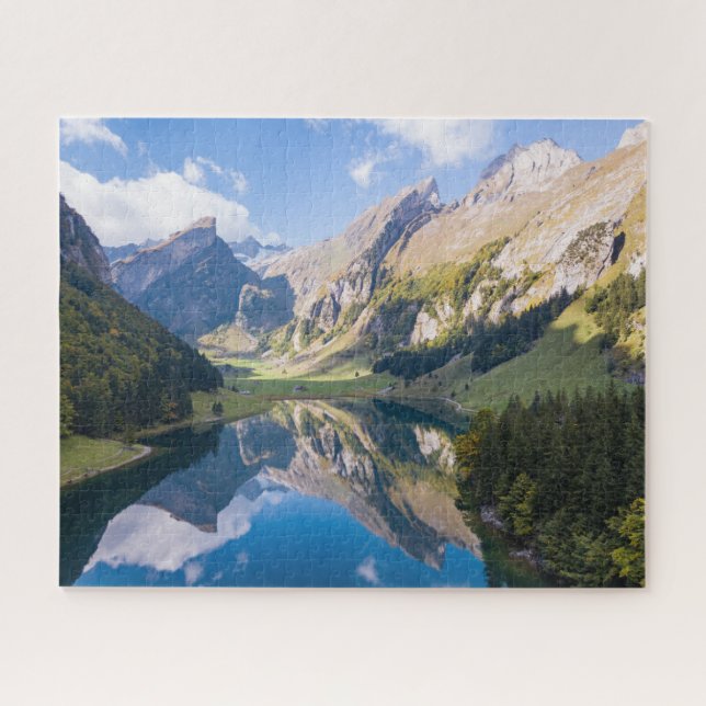 Puzzle Eau | Lac Alpsee Suisse (Horizontal)