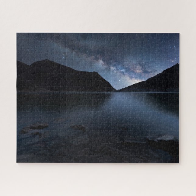 Puzzle Eau | Lakeshore la nuit (Horizontal)