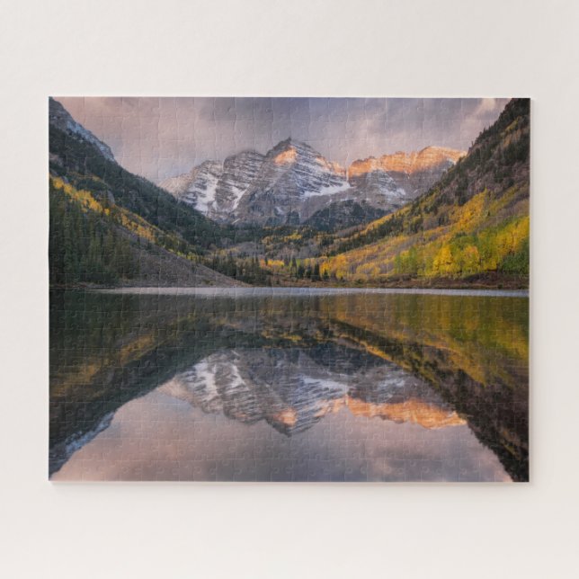 Puzzle Eau | Maroon Bells Colorado (Horizontal)