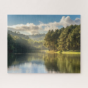 Puzzle Eau   Pang Oung Lake & Pine Forest Thaïlande