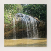 eau, romance, paysage, plantes, cascade, asie