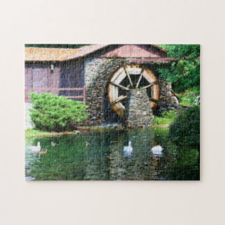 Puzzle Eau Roue Canard Étang Seurat Photo Peinture