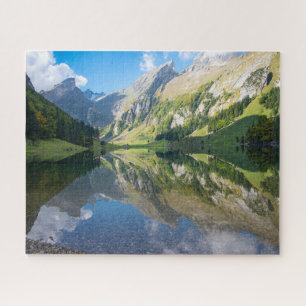 Puzzle Eau   Seealpsee Lac Alpes suisses Suisse