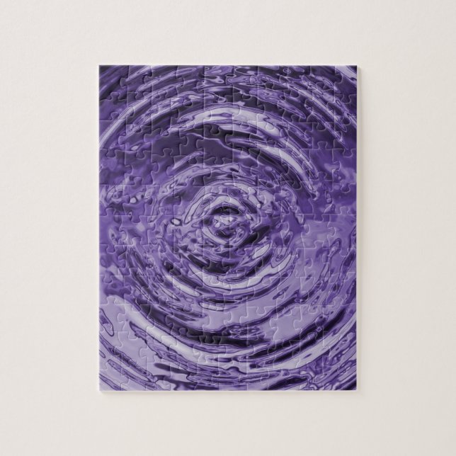 Puzzle Eau Violet (Vertical)