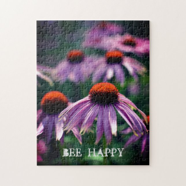 Puzzle Echinacea violet Confleurs Gardeners Fleurs (Vertical)