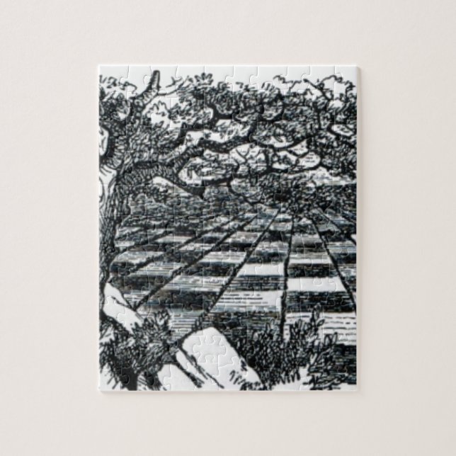 Puzzle Échiquier au pays des merveilles (Vertical)