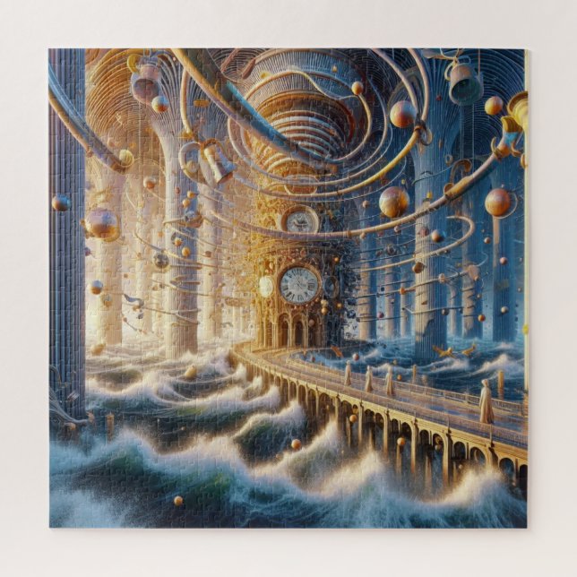 Puzzle Echos de '73 : Le Labyrinthe de Chronos Ocean (Vertical)