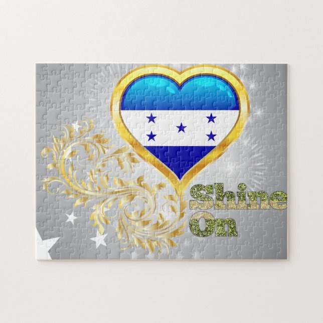 Puzzle Éclat sur le Honduras (Horizontal)