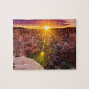 Puzzle Éclatement solaire à Canyon de Chelly, AZ