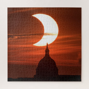 Puzzle Éclipse solaire 2021