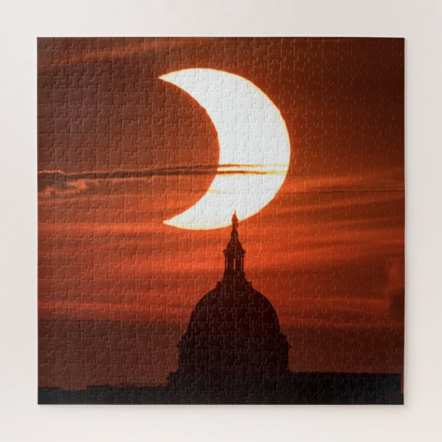 Puzzle Éclipse solaire 2021 (Vertical)