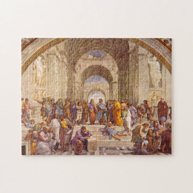 Puzzle École d'art Athènes Grèce. (Horizontal)