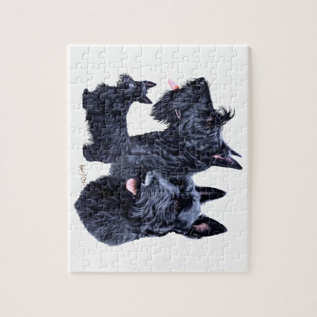 Puzzle Écossais Terrier (Vertical)
