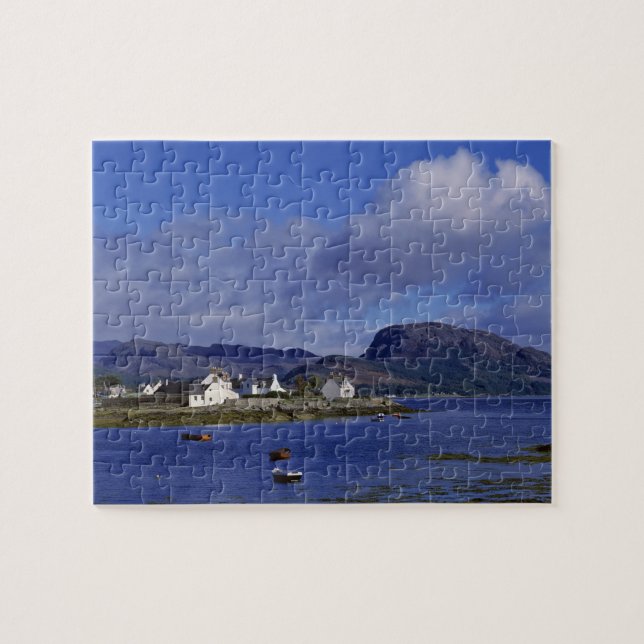 Puzzle Écosse, Highland, Wester Ross, Plockton. (Horizontal)