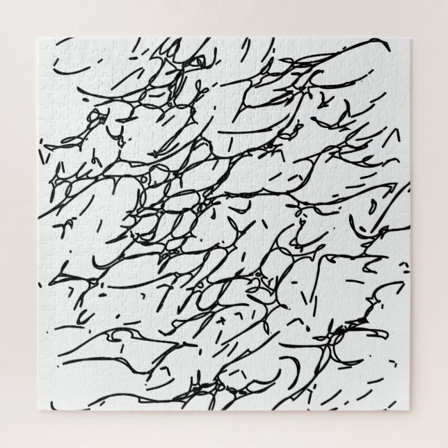 Puzzle Écrans en noir et blanc - 1 (Vertical)