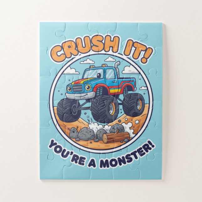 Puzzle Écrasez-le ! Vous êtes un monstre ! - Monstre de d (Vertical)