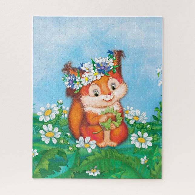 Puzzle Écureuil (Vertical)